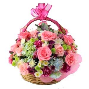 canasta-de-rosas-tipo-vintage